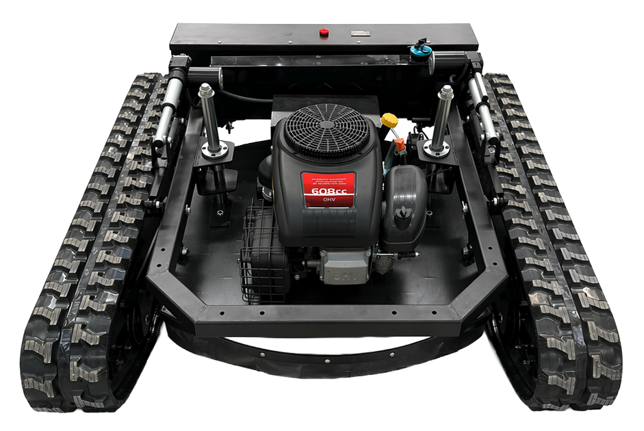 Podadora SH-800DL a control remoto con sistema de orugas y motor Briggs & Stratton